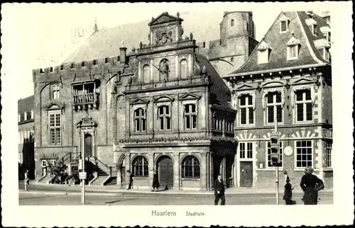 Ak Haarlem Nordholland Niederlande, Stadthuis