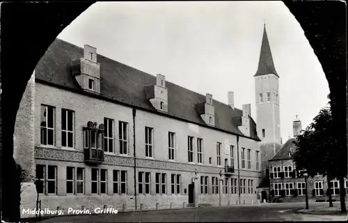 Ak Middelburg Zeeland Niederlande, Provin. Griffie