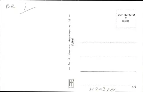 Ak Volkel Nordbrabant, Pastorie met Boerenleenbank