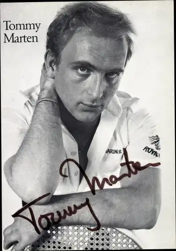 Ak Schauspieler Tommy Marten, Portrait, Autogramm
