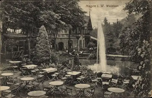 Ak Hagen in Westfalen, Waldlust