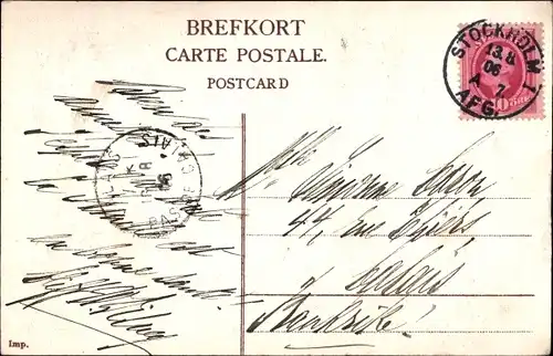 Ak Stockholm Schweden, Operacafét