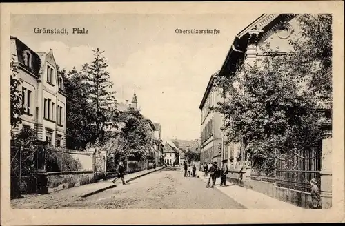 Ak Grünstadt in der Pfalz, Obersülzerstraße