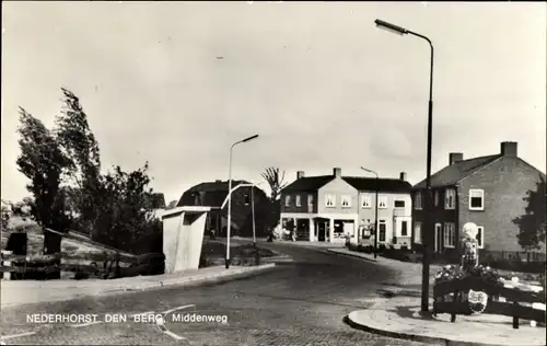 Ak Nederhorst den Berg Nordholland, Middenweg