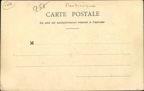 Ak Fort de France Martinique, Le Gouverneur se rendant au Conseil general