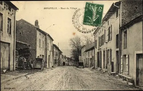 Ak Arnaville Lothringen Meurthe et Moselle, Haut du Village