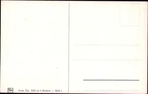 Lied Künstler Ak Boettcher, Hans ?, Auf de schwäbische Eisebahne, Serie 160 Bild 4