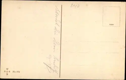 Passepartout Wappen Ak In treue fest, Behüt Dich Gott, Eichenlaub