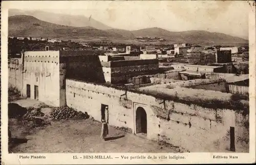 Ak Beni Mellal Marokko, Vue partielle de la ville indigene