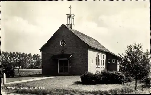 Ak Valthermond Drenthe, Geref. Kerk