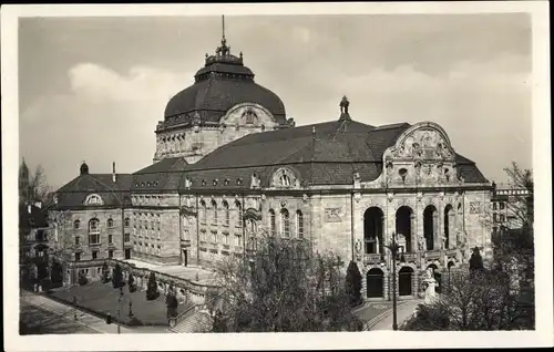 Ak Freiburg im Breisgau, Stadttheater