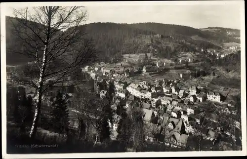 Ak Triberg im Schwarzwald, Blick auf Ortschaft und Umgebung