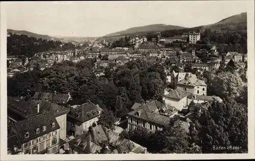 Ak Baden Baden am Schwarzwald, Panorama