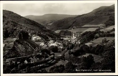 Ak Bad Peterstal Griesbach im Schwarzwald Baden, Panorama