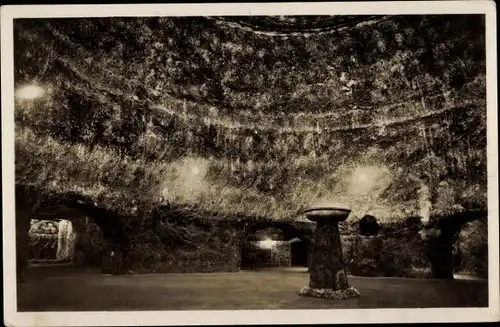 Ak Kochendorf Bad Friedrichshall in Württemberg, Steinsalzwerk,Schacht König Wilhelm II., Kuppelsaal