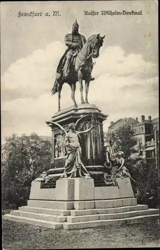 Ak Frankfurt am Main, Kaiser-Wilhelm-Denkmal