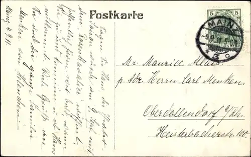 Ak Mainz am Rhein, Theater