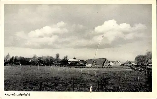 Ak Imgenbroich Monschau Montjoie in der Eifel, Blick zum Ort