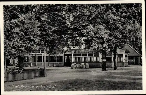 Ak Austerlitz Zeist Utrecht Niederlande, Pyramide van Austerlitz, Hotel