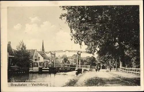 Ak Breukelen Stichtse Vecht Utrecht Niederlande, Vechtbrug