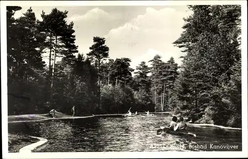 Ak Apeldoorn Gelderland, Bosbad Kanovijver