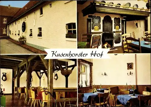 Ak Lippramsdorf Haltern am See Westfalen, Hotel-Restaurant Kusenhorster Hof, Innenansichten