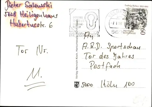 Ak Unterilp Heiligenhaus im Niederbergischen Land, Ortsansichten, Hochhaus