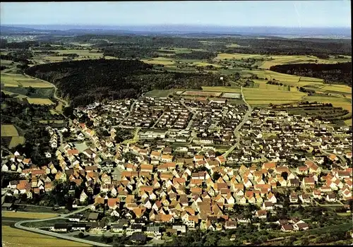 Ak Gechingen im Schwarzwald Württemberg, Luftaufnahme