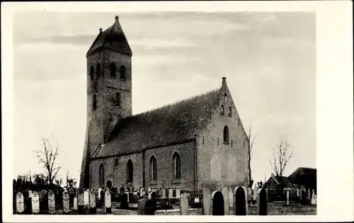 Ak Midwolde Groningen Niederlande, Kerk