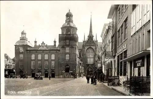 Ak Goes Zeeland Niederlande, Stadhuis