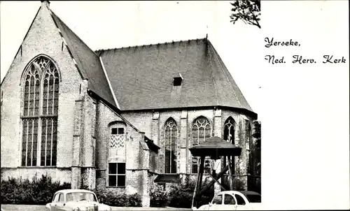 Ak Ierseke Yerseke Reimerswaal Zeeland, Ned. Herv. Kerk