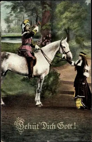 Ak Behüt Dich Gott, Trompeter von Säckingen