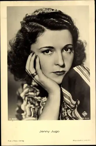 Ak Schauspielerin Jenny Jugo, Portrait