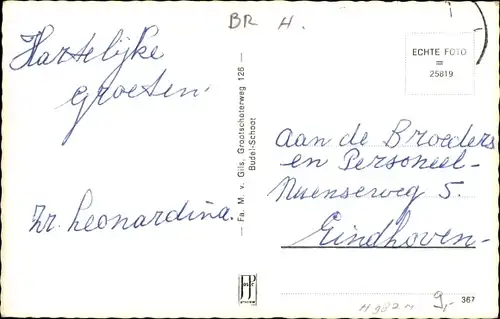 Ak Budel Cranendonck Nordbrabant Niederlande, Kleinschoot