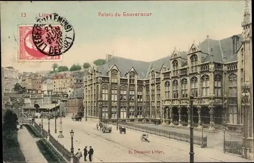 Ak Liège Lüttich Wallonien, Le Palais du Gouverneur