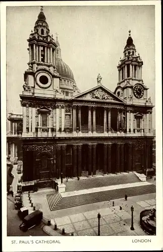 Ak London City England, St. Paul's Cathedral