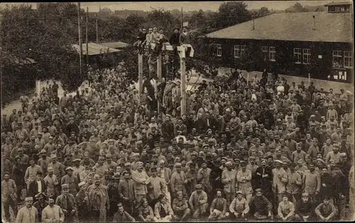 Ak Eglosheim Ludwigsburg in Württemberg, Kriegsgefangenenlager