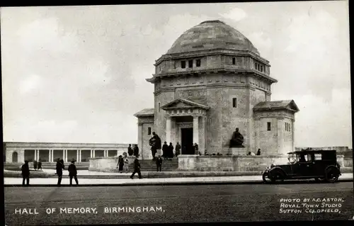 Ak Birmingham West Midlands England, Hall of Memory