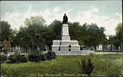 Ak Kanalinsel Jersey, The Don Monument, Parade