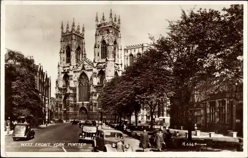 Ak York Yorkshire England, Minster