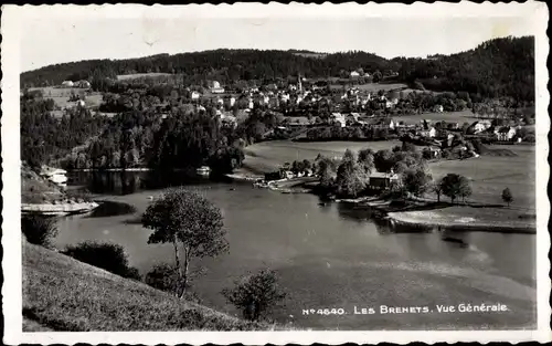 Ak Les Brenets Kanton Neuenburg, Gesamtansicht