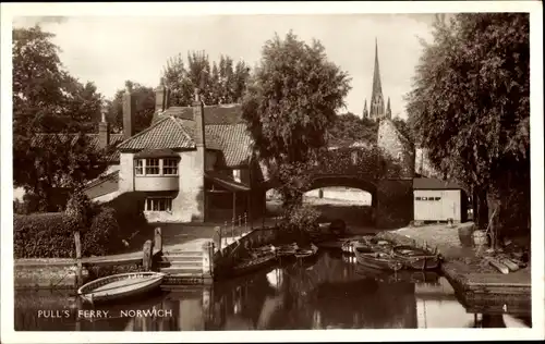 Ak Norwich Norfolk England, Pull's Ferry