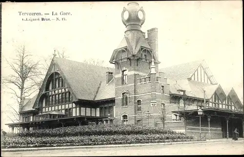 Ak Tervuren Tervueren Flämisch Brabant Flandern, La Gare