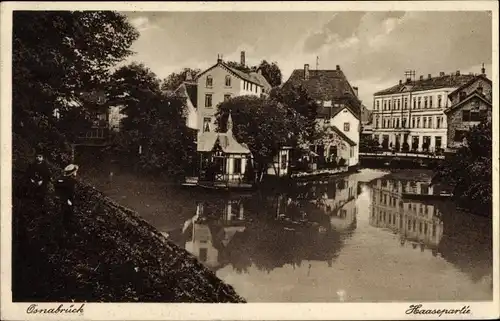 Ak Osnabrück in Niedersachsen, Hasepartie