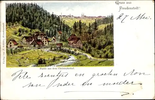 Litho Freudenstadt im Schwarzwald, Christophsthal