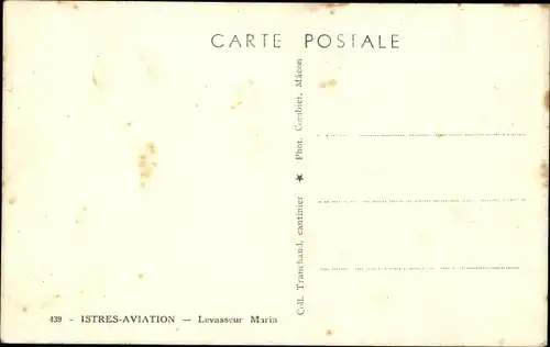 Ak Istres Aviation, Französisches Militärflugzeug, Levasseur Marin, Biplan