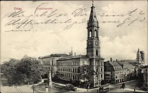 Ak Zittau in Sachsen, Johanneum