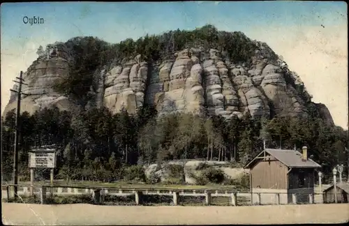 Ak Oybin in der Oberlausitz, Berg