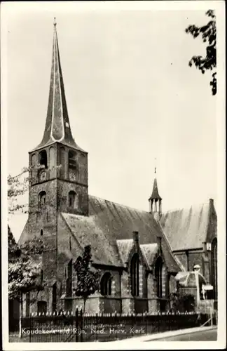 Ak Koudekerk aan den Rijn Südholland, Ned. Herv. Kerk