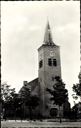 Ak Bleskensgraaf Molenlanden Südholland, Ned. Herv. Kerk